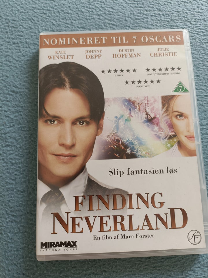 Finding Neverland, DVD, drama