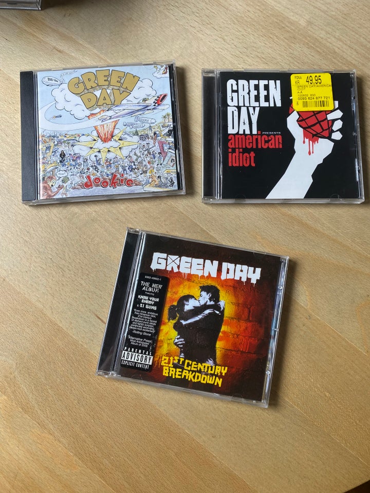 Green Day: Dookie + American Idiot +