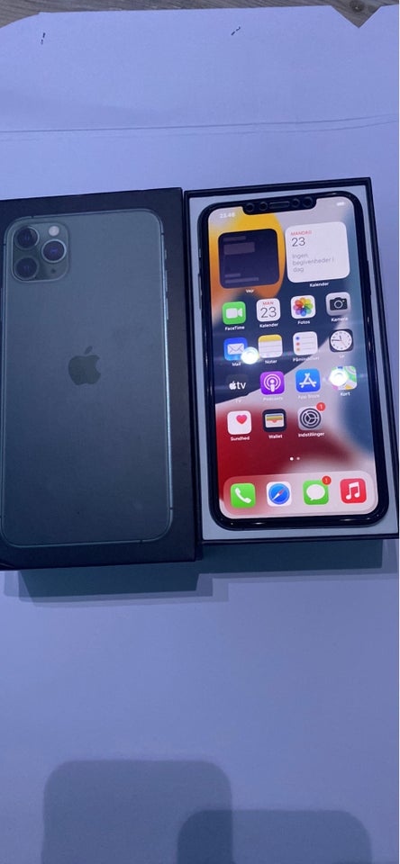 iPhone 11 Pro Max, 64 GB, sort