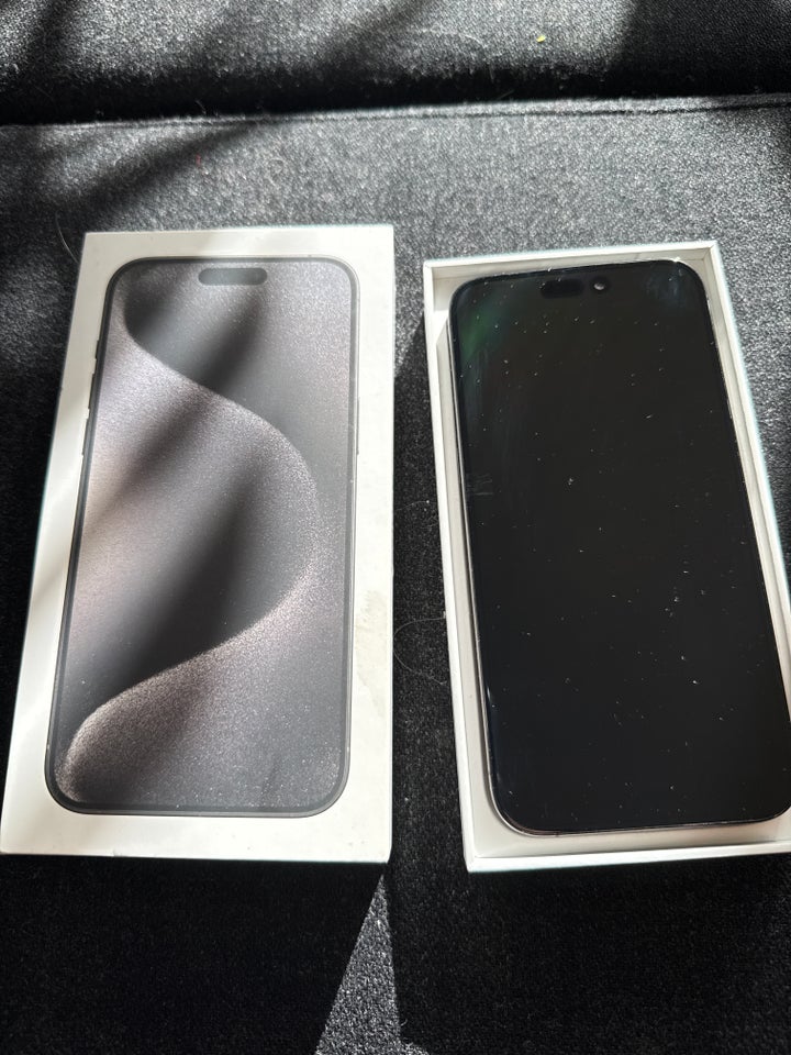 iPhone 15 Pro Max, 256 GB, sort