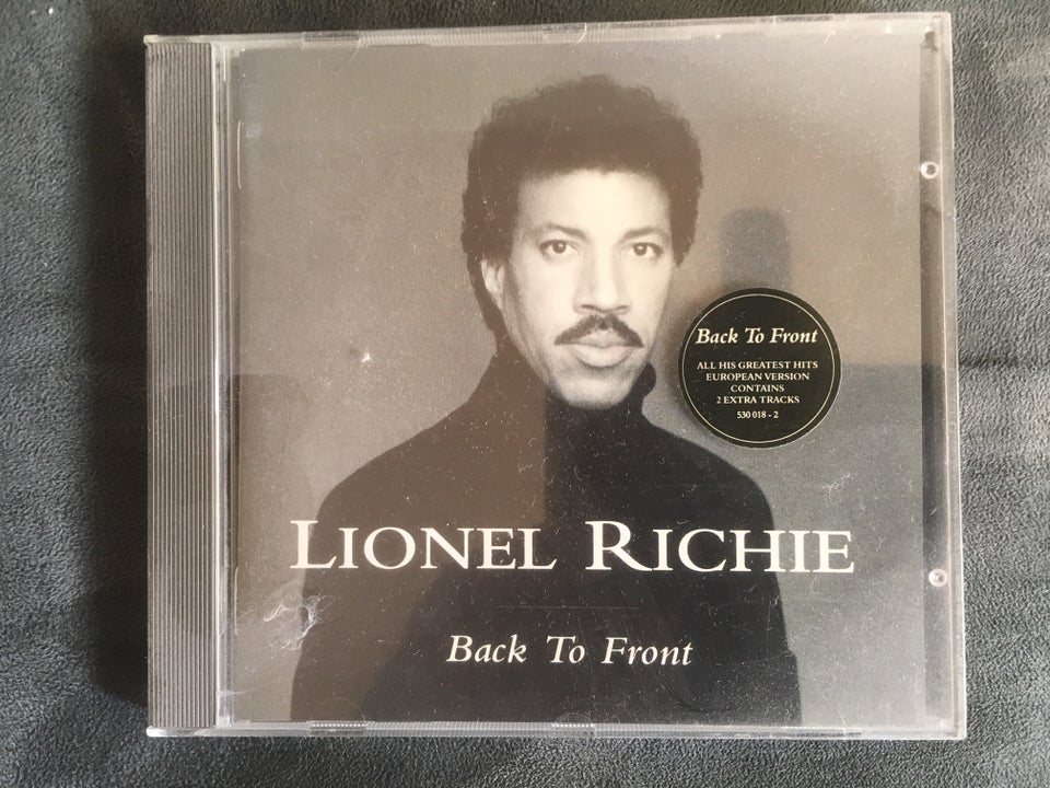 Lionel Richie: Back to front  pop