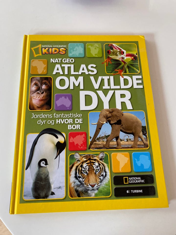 Atlas om vilde dyr, National