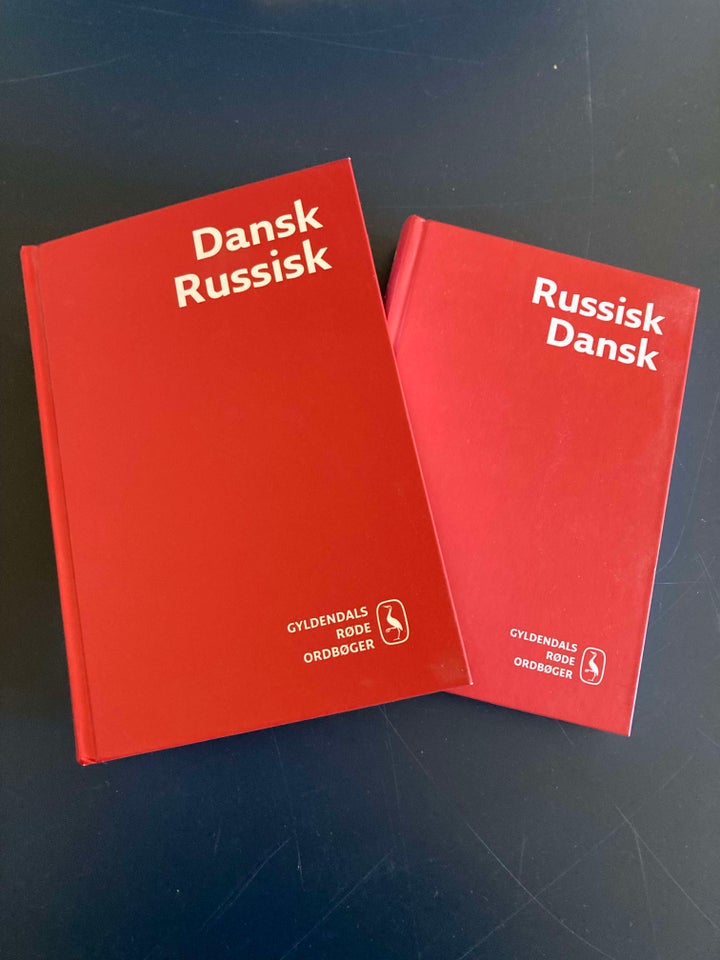 Dansk/Russisk ordbøger,