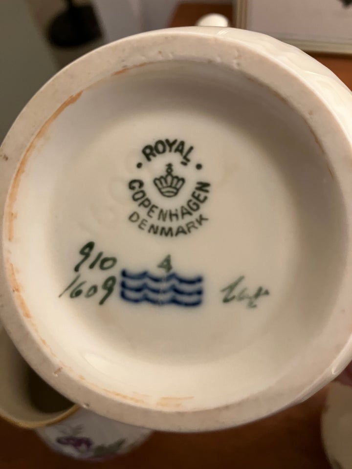 Porcelæn, Vand kande , Royal