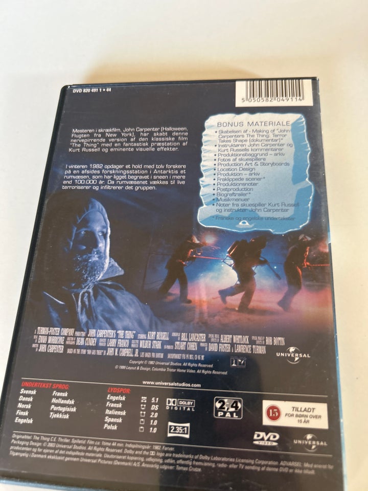 The thing , DVD, gyser