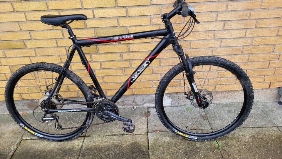 Jensen, hardtail, 24 gear stelnr.