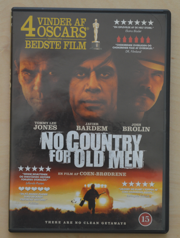 No country for old men, DVD, drama