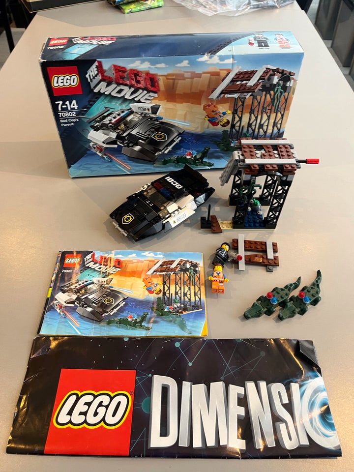 Lego Movie 70802 KOMPLET MED KASSE