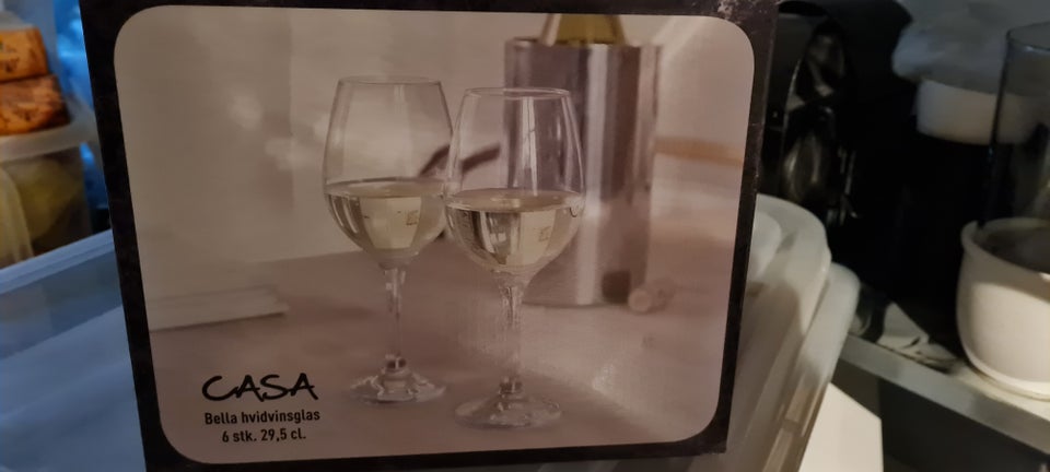 Glas Vinglas vandglas og