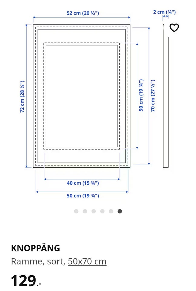 Rammer Billederammer, Ikea