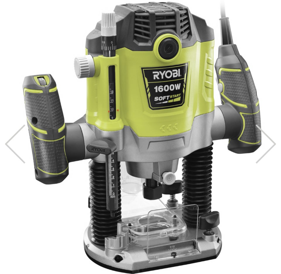 Overfræser Ryobi 1600w