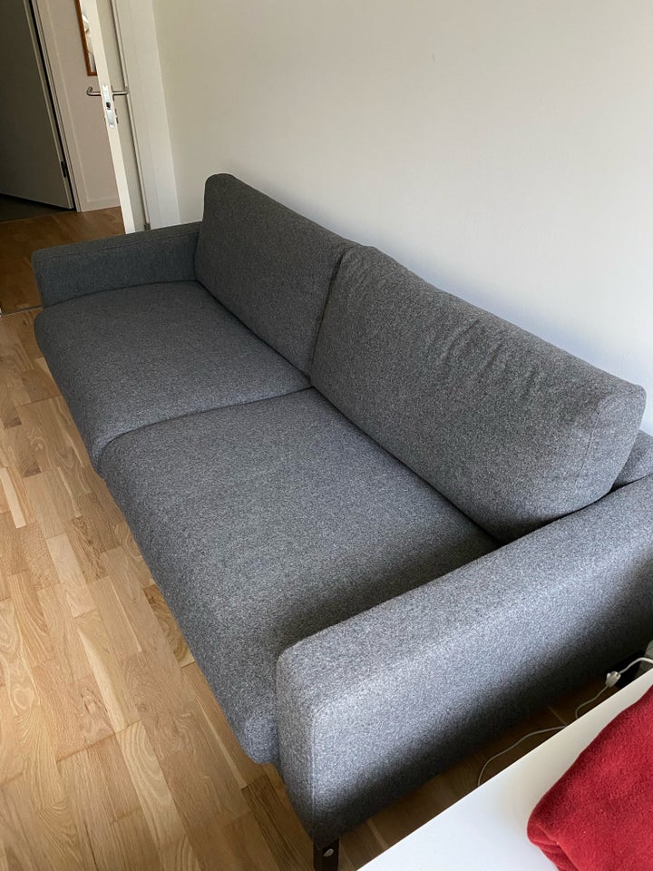 Sofa, uld, 3 pers.