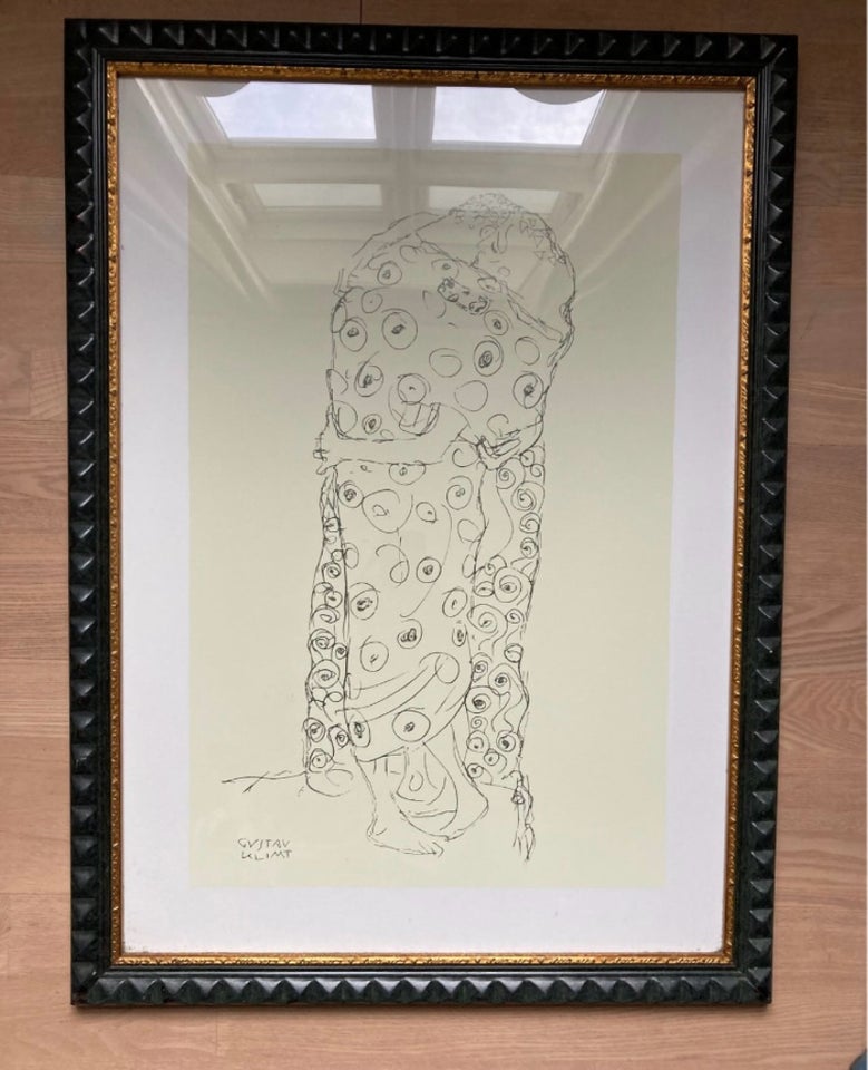 Tryk, Gustav Klimt, b: 56 h: 86