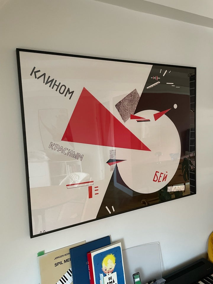 Plakat, El Lissitzky, motiv: Beat