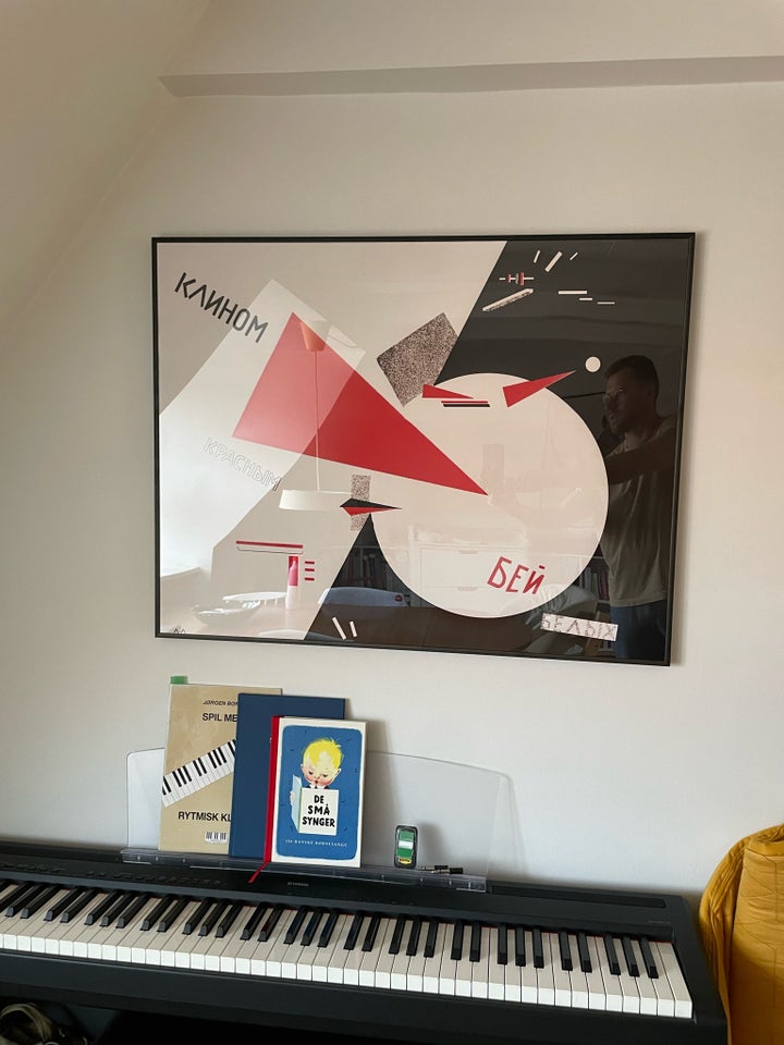 Plakat, El Lissitzky, motiv: Beat