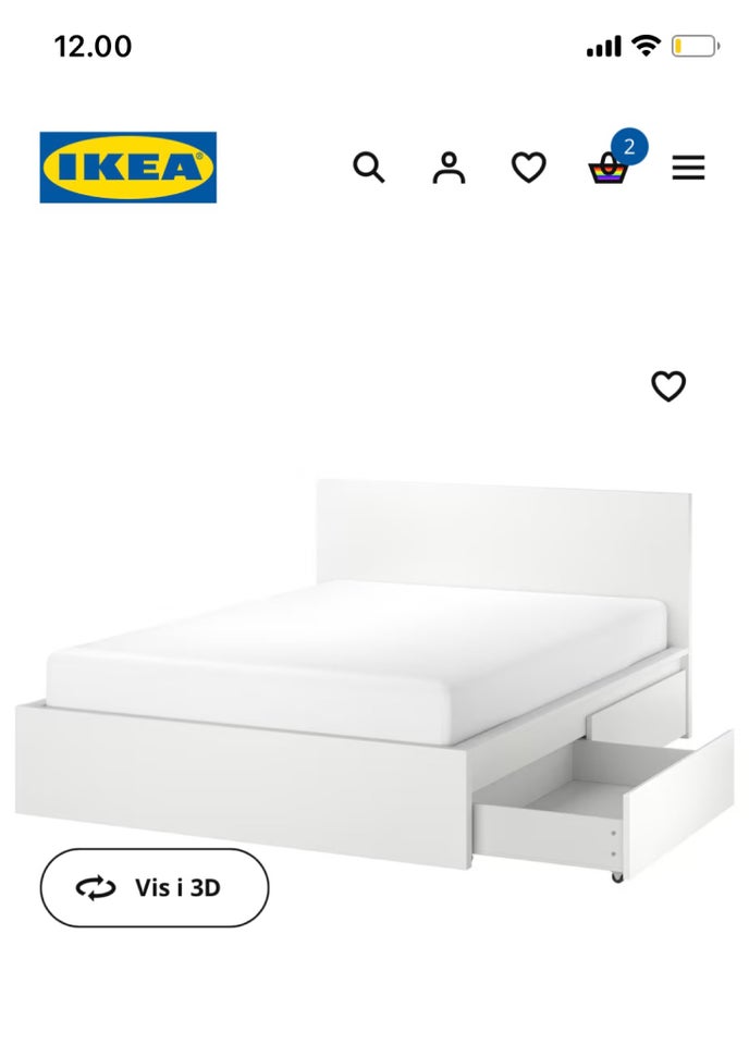 Sengeramme, Ikea Malm sengeramme,