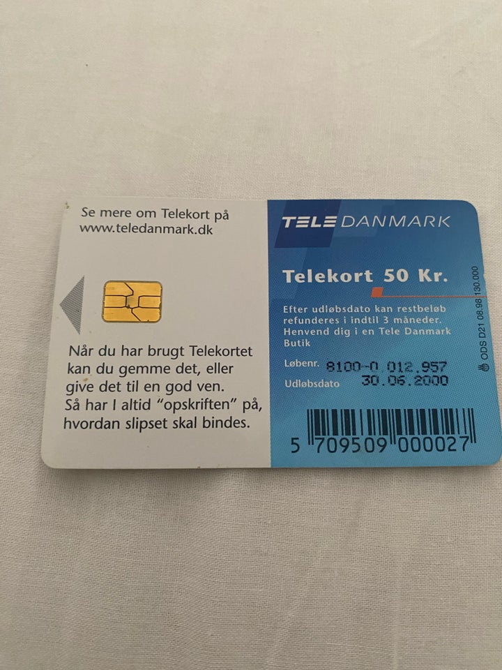 Telekort, Slipsenål lektion 2: