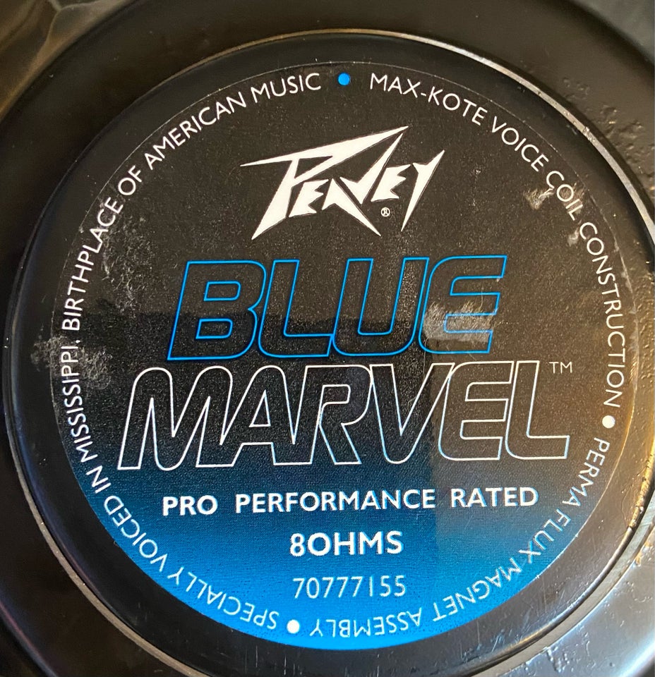 12” højtaler Peavey Blue Marvel