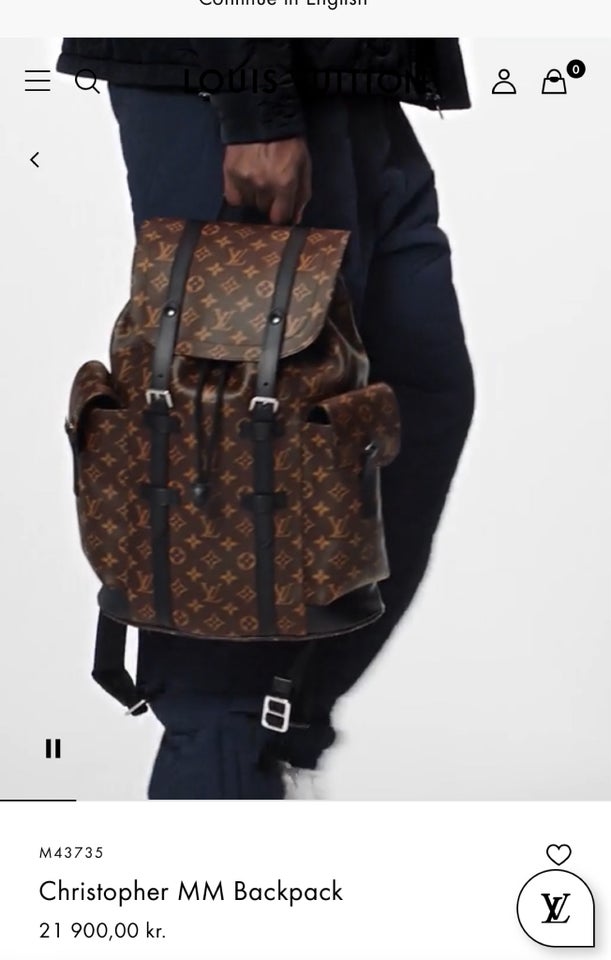 Rygsæk Loui Vuitton