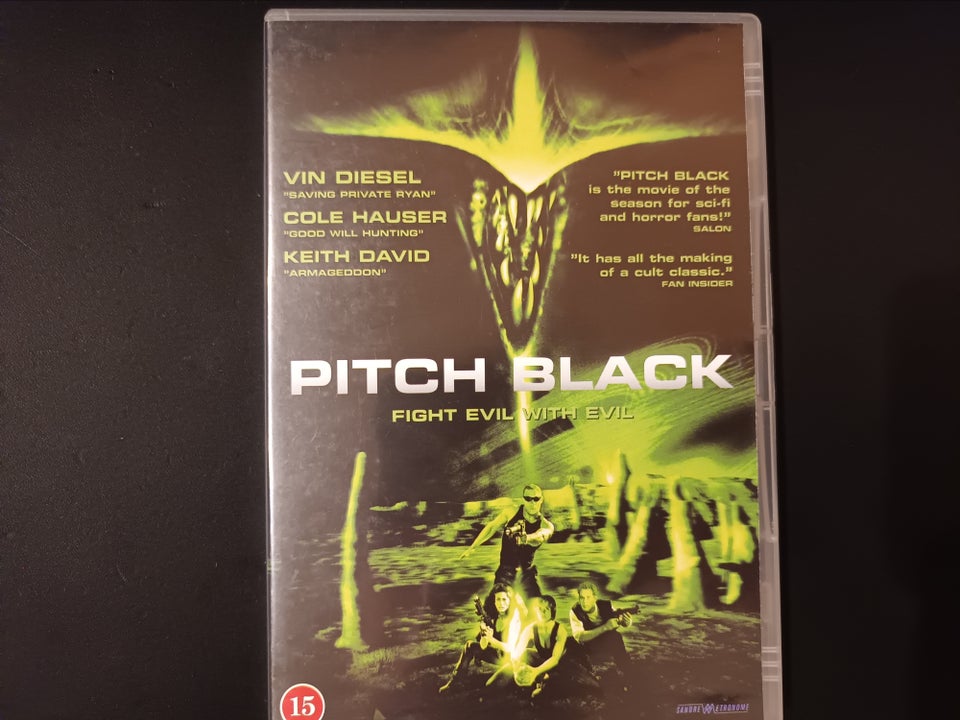 Pitch Black Vin Diesel, DVD,