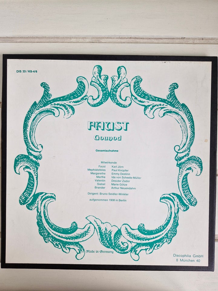 LP, Gounod, Faust