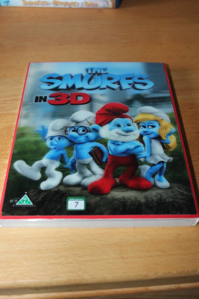 The Smurfs 3D Blu-ray animation