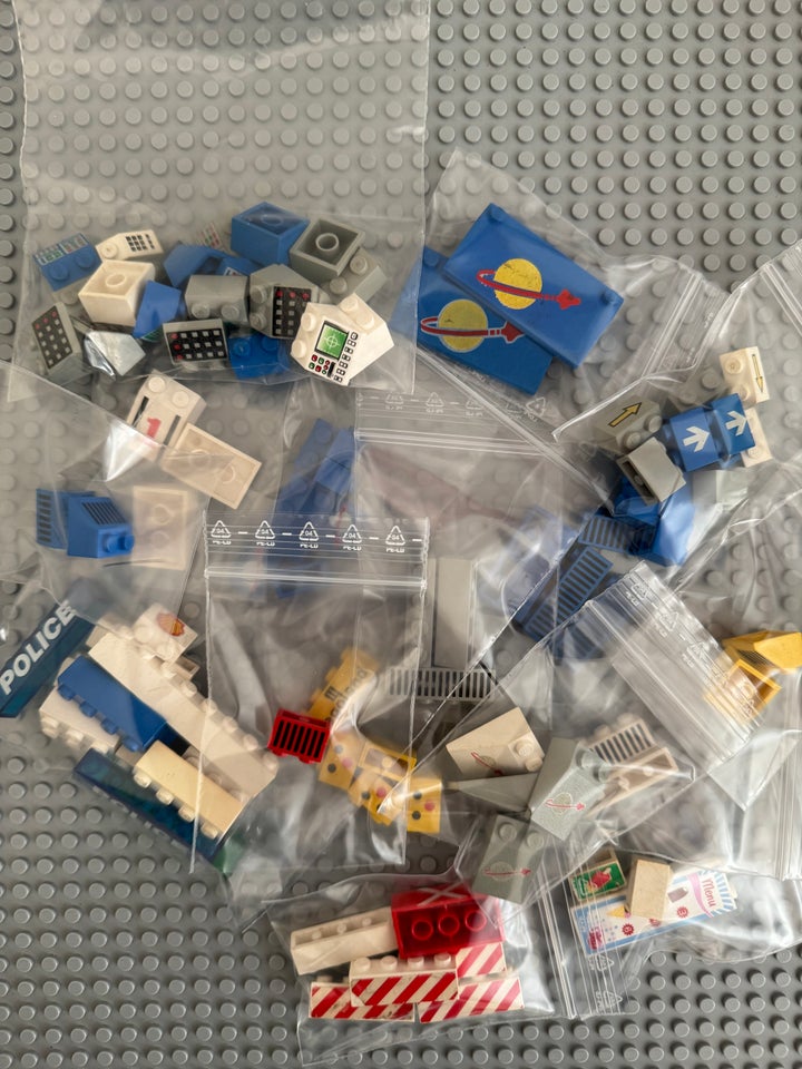 Lego andet KLODSER med PRINT