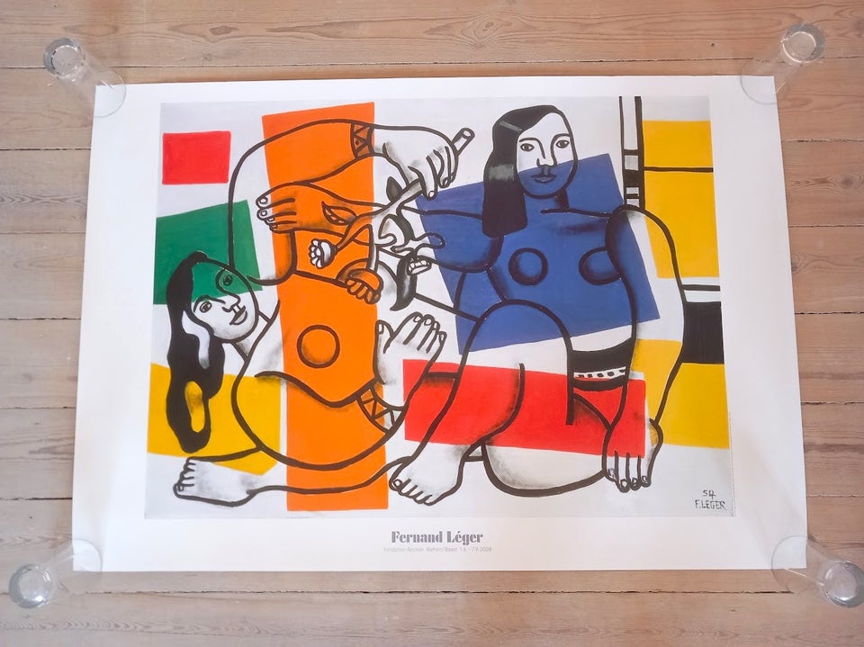 Plakat, Tryk, Fernand Leger