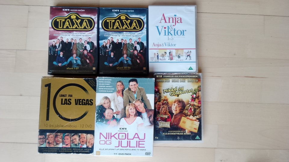 Dvd bokse danske serier DVD