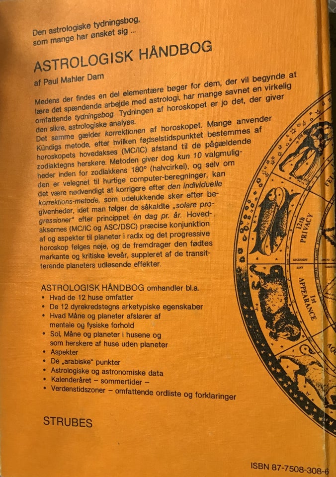 Astrologisk Håndbog, Paul Mahler