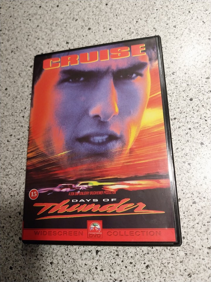 Days Of Thunder, DVD, action