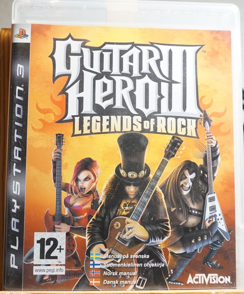 Guitar Hero 3 Legends of Rock PS3