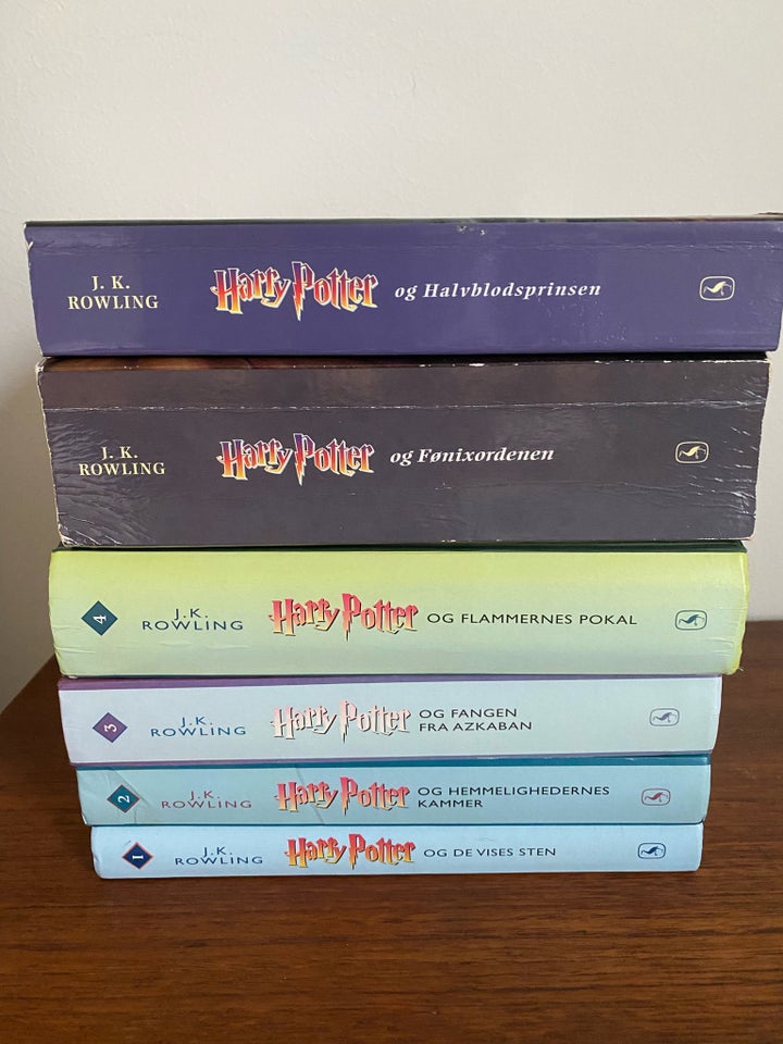 Harry Potter 1-6, J. K. Rowling,