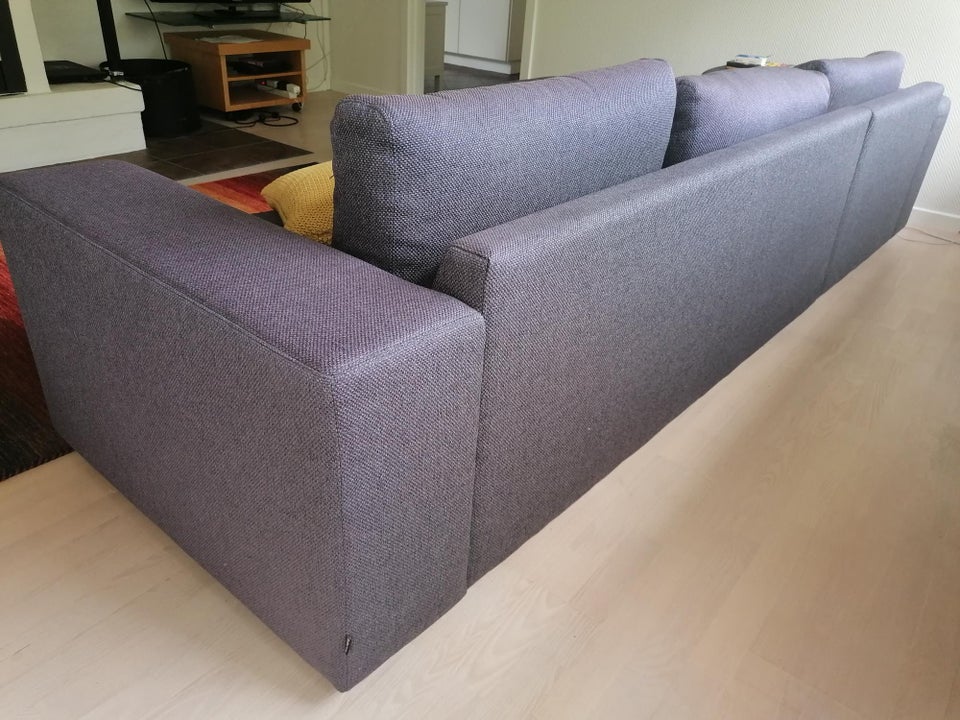 Hjørnesofa stof 4 pers