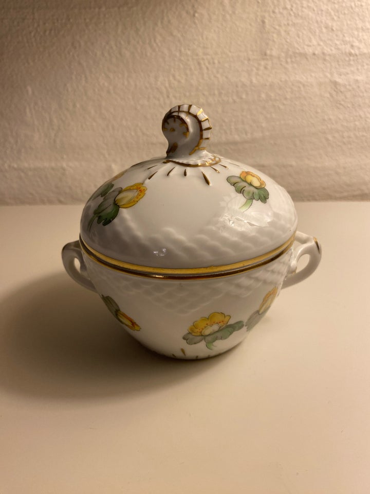 Porcelæn Sukkerskål og