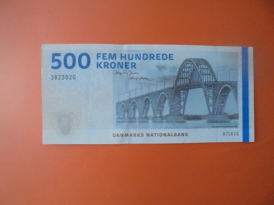 Danmark, sedler, 500