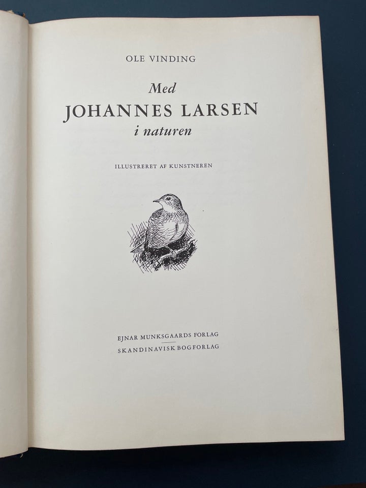 Med Johannes Larsen i naturen, Ole