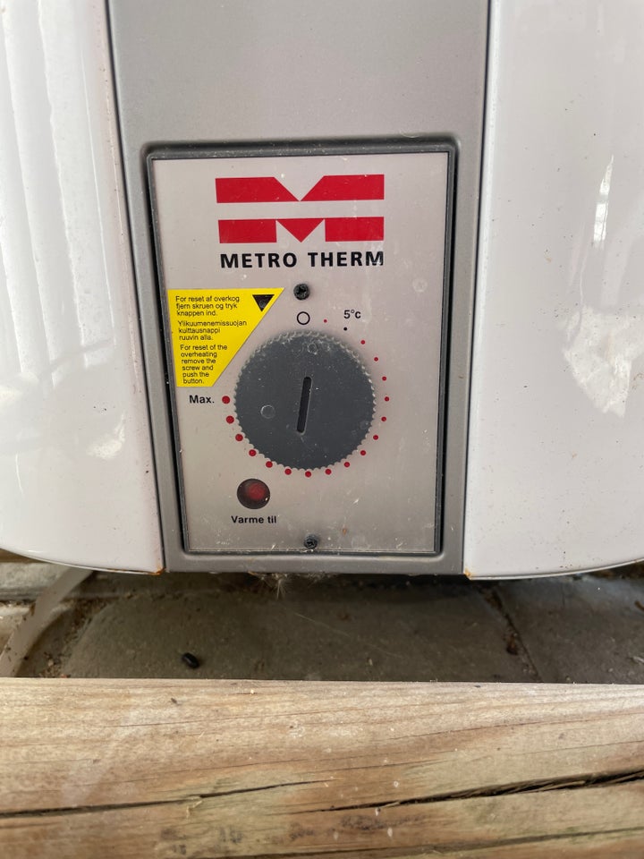 Varmtvandsbeholder Metro Therm