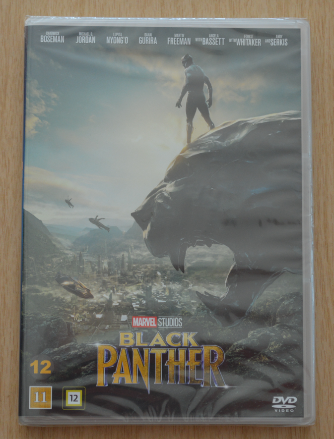 Black Panther Ny uåbnet DVD