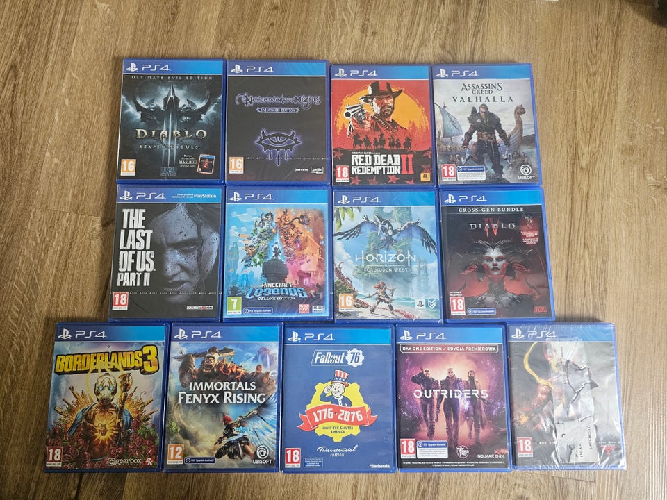 Diverse spil til ps4 Priser fra