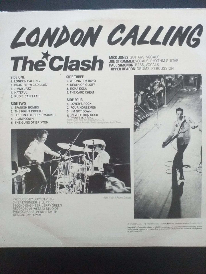 LP The Clash London Calling