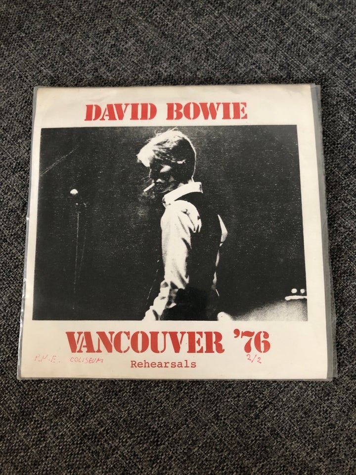 Single, David Bowie , Vancouver 76