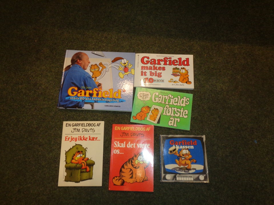 Garfield 1-62 Tegneserie