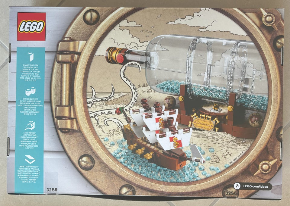 Lego Ideas 21313 Flaskeskib