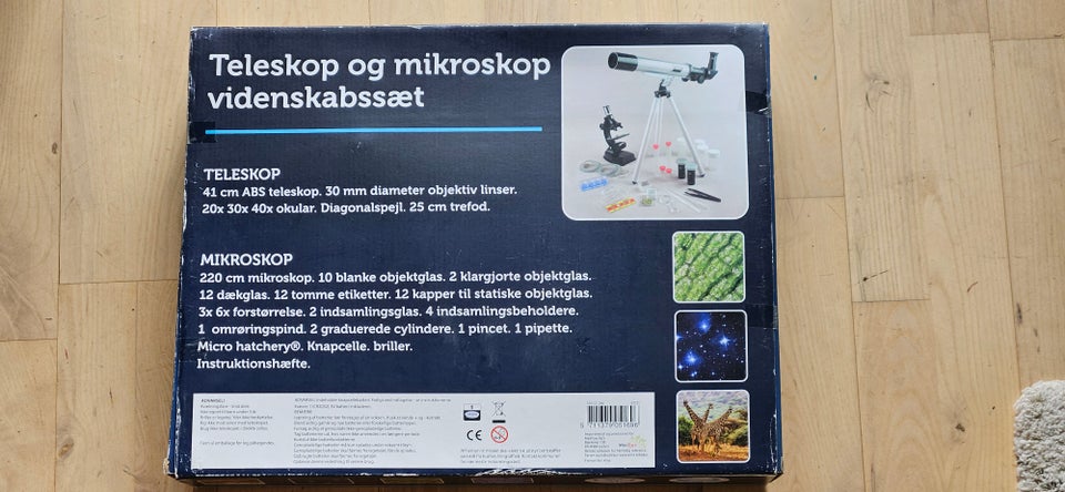 Mikroskop, teleskop og mikroskop