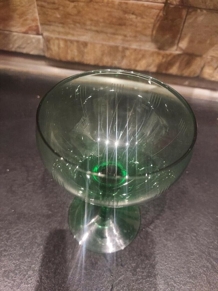 Glas Vibeholm hvidvinsglas grøn