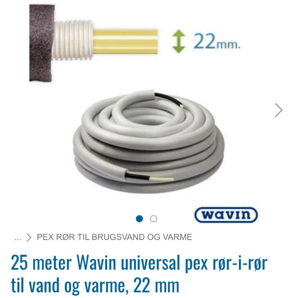 Pexrør og pexfittings, Wavin