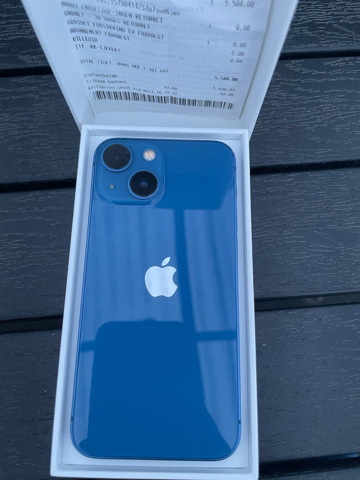iPhone 13 Mini 128 GB blå