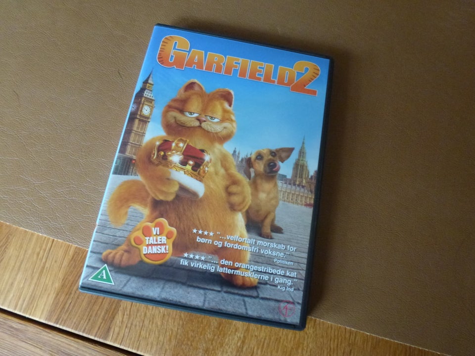 Garfield2, DVD, familiefilm