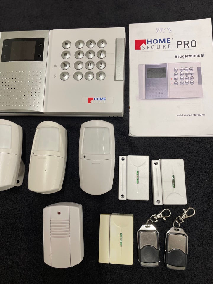 Tyverialarm, home secure prof